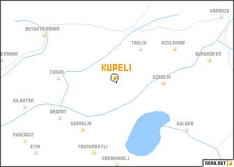 map of Küpeli