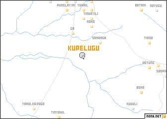 map of Kupelugu