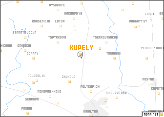 map of Kupely