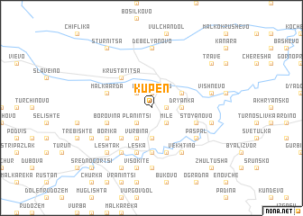 map of Kupen