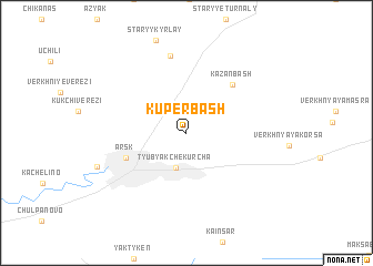 map of Kuperbash