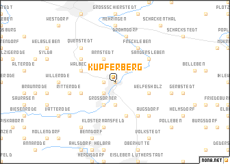 map of Kupferberg
