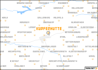 map of Kupferhütte