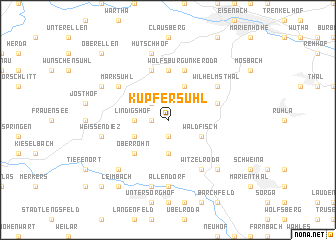 map of Kupfersuhl