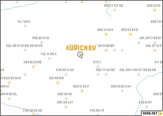 map of Kupichev