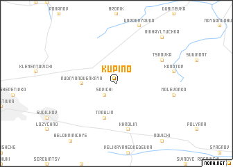 map of Kupino