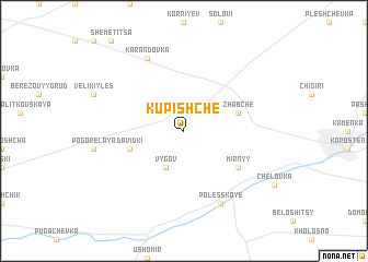 map of Kupishche
