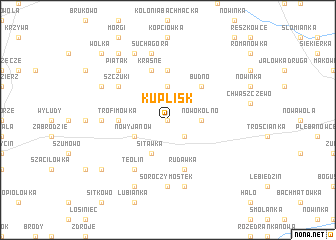 map of Kuplisk