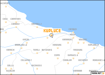 map of Küplüce