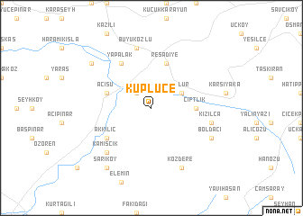 map of Küplüce