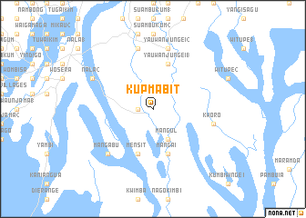 map of Kupmabit