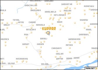 map of Kuppar