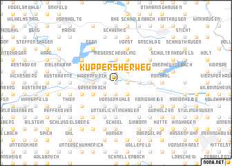 map of Küppersherweg