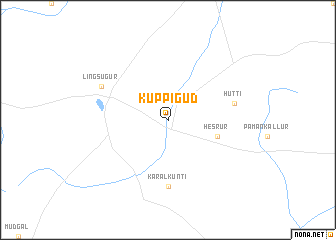 map of Kuppigud