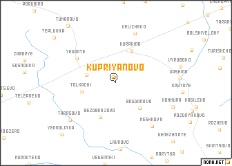 map of Kupriyanovo