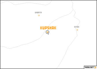 map of Kupshak