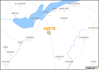 map of Kupta