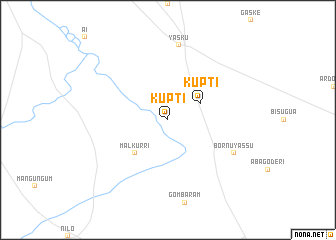 map of Kupti