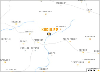 map of Küpüler