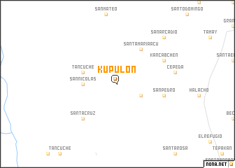 map of Kupulón