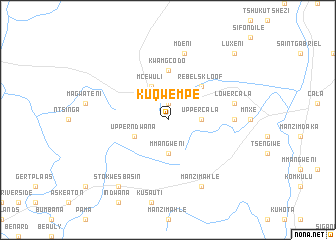 map of KuQwempe