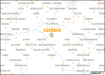 map of Kurabka