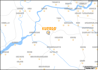 map of Kurada