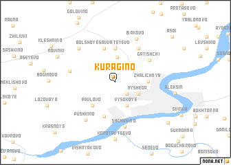 map of Kuragino