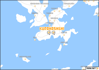 map of Kurahashi