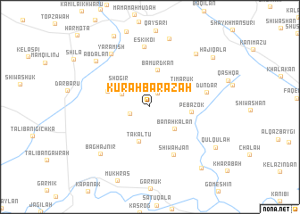 map of Kurah Bārāzah