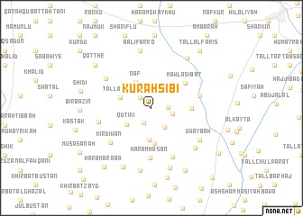 map of Kūrah Sībī