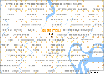 map of Kurāitali