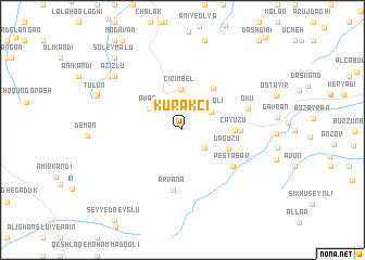 map of Kurǝkçi