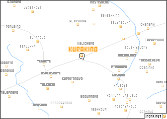 map of Kurakino