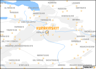 map of Kurakinskiy