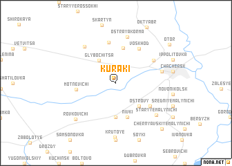 map of Kuraki