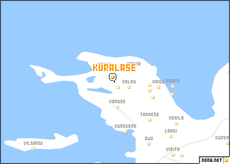 map of Kuralase