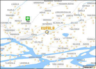 map of Kurala