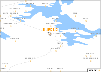 map of Kurala
