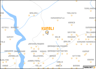 map of Kūr ‘Alī