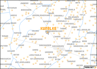 map of Kuralke