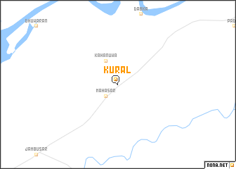 map of Kurāl