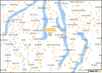 map of Kurāl