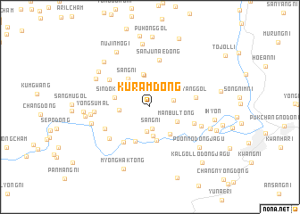 map of Kuram-dong