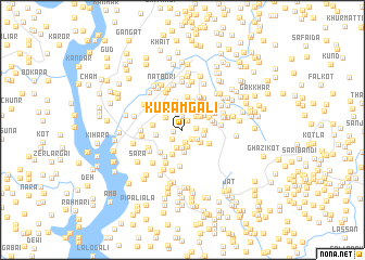 map of Kuramgali