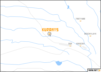 map of Kuramys