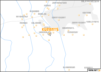 map of Kuramys