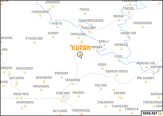 map of Kuram