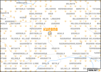 map of Kurana