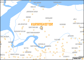 map of Kurang Kotor